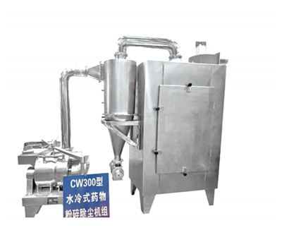 水冷式藥物粉碎袋式除塵機(jī)組